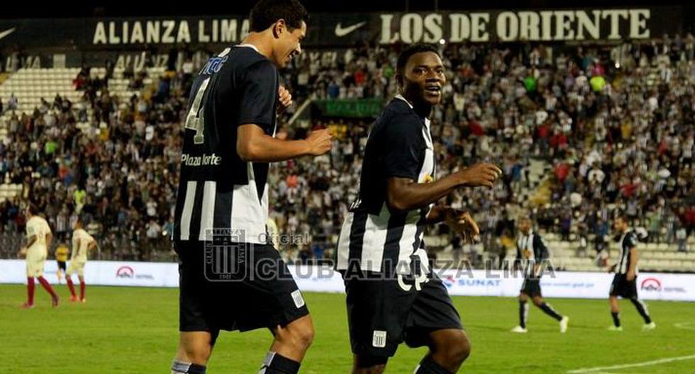 Carlos Preciado le regaló el triunfo a Alianza Lima con su golazo. (Foto: Alianza Lima)