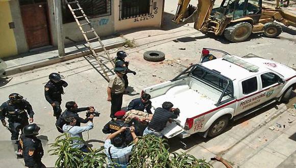 Desalojo en Cajamarca: 8 policías serían pasados al retiro