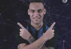 Inter de Milán oficializó el fichaje del argentino Lautaro Martínez