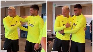 ‘Cuti’ Romero no tiene problemas con Richarlison: así se saludaron en Tottenham | VIDEO
