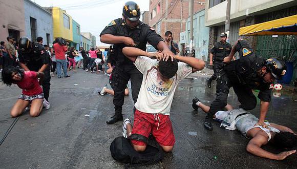 Carnavales: detenidos serán sometidos a procesos por flagrancia