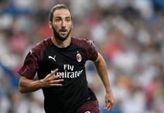 Gonzalo Higuaín fue cedido por Juventus al Chelsea, según afirmó Sky Sports