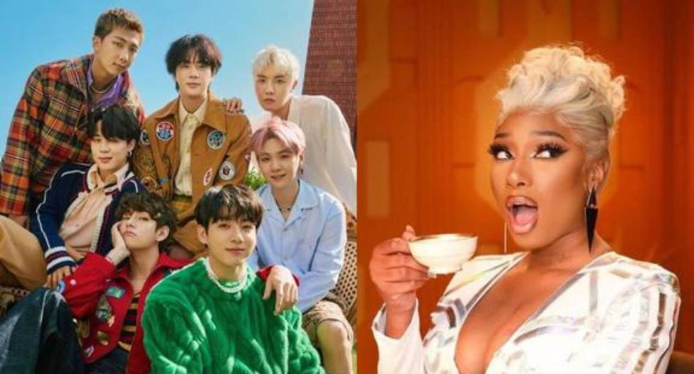 BTS at AMAs 2021: when and where to see the performance “Butter remix” with Megan