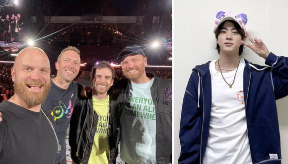 Jin de BTS y Coldplay juntos en concierto: ¿Qué cines de Perú transmitirán el show?