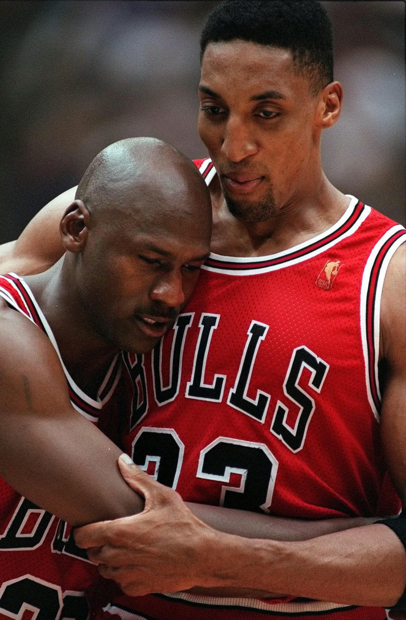 Jordan y Pippen, una gran sociedad de los exitosos Bulls de Chicago.