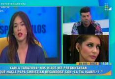 Jazmín Pinedo lloró por disputa entre Christian Domínguez y Karla Tarazona [VIDEO]