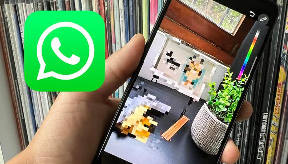 WhatsApp | Cómo poder pixelar una foto antes de enviarla | Aplicaciones |  Smartphone | Tutorial | 2022 | nnda | nnni | DATA | MAG.