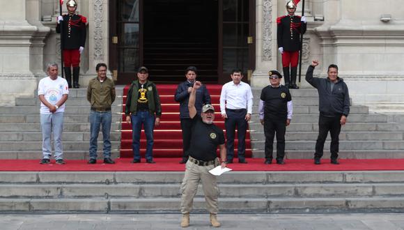 Pedro Castillo convocó a Palacio de Gobierno a licenciados de las Fuerzas Armadas