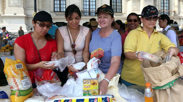 Así se realiza la recolección de ayuda humanitaria en Lima - 8