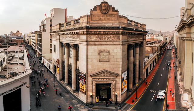 El Mucen se ubica en el cruce de los jirones Lampa y Ucayali en el Centro de Lima. El edificio fue inaugurado en 1929. (Foto: BCRP)