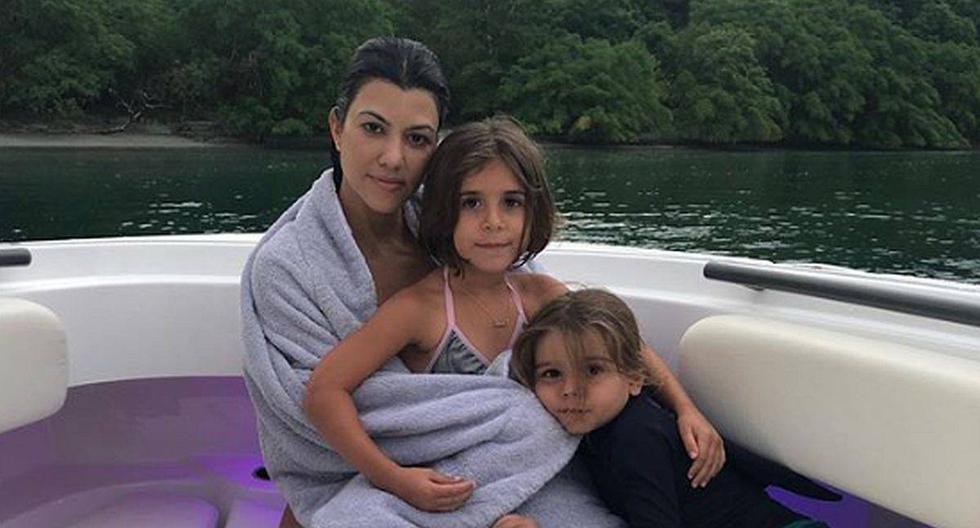 Kourtney Kardashian viajó con dos de sus hijos y las imágenes demuestran que la pasaron muy bien en Idaho. (Foto: Instagram)