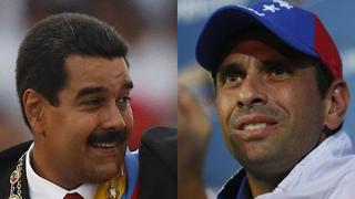 Venezuela: Maduro pide al "llorón" Capriles que acepte la derrota 