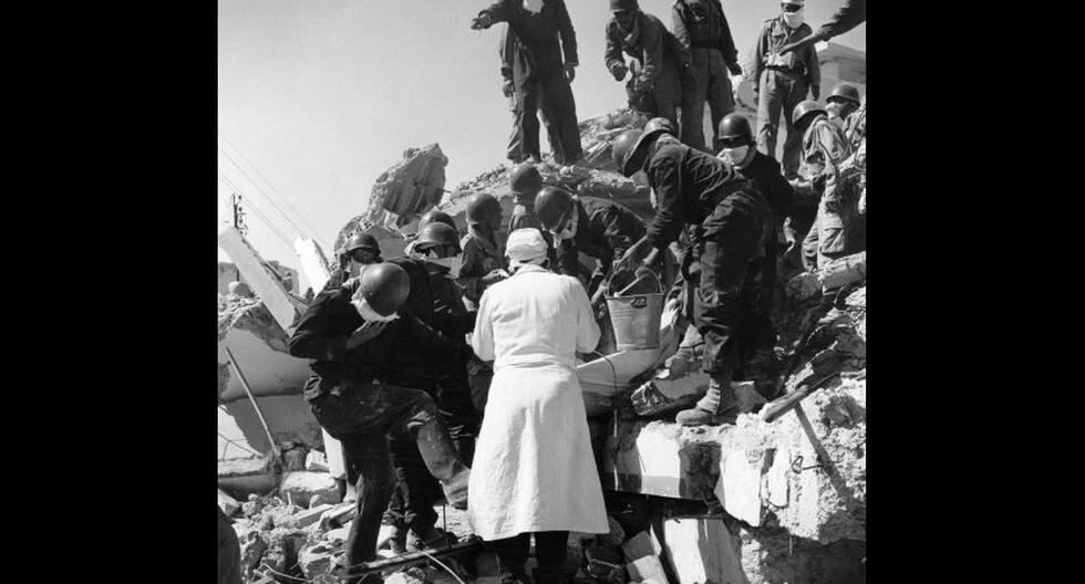 En 1960 mueren más de 12.000 personas en Agadir, a causa de un fuerte terremoto. (Foto: Getty Images)