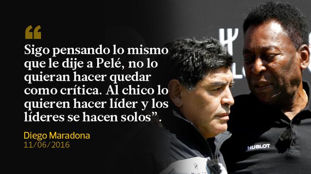 Diego Maradona y sus recientes frases sobre Lionel Messi - 9