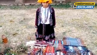 Conoce sobre la textilería en la comunidad de Chahuaytire [VIDEO EN QUECHUA]