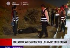 Perú: vecinos descubren cuerpo calcinado de un hombre en el Callao