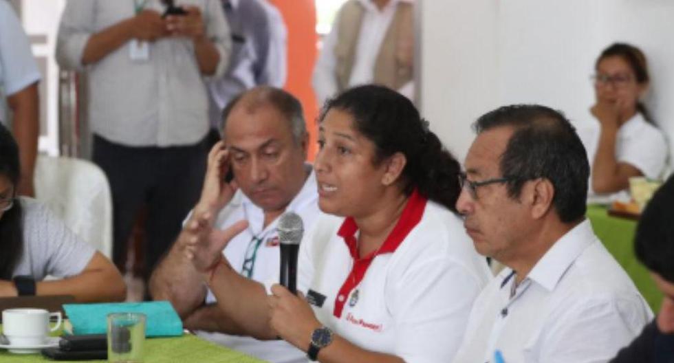 La ministra del Ambiente, Fabiola Muñoz, participó en las reuniones de articulación entre el gobierno regional de Madre de Dios, autoridades locales y diversos sectores del Ejecutivo. (Foto: Andina)