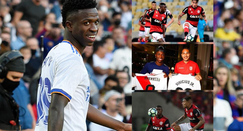 Vinicius Junior is a Real Madrid figure: the day he said he “learned” from Paolo Guerrero