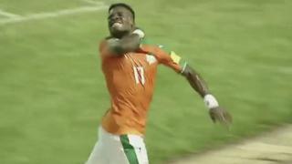 Aurier realizó polémico gesto en victoria de Costa de Marfil