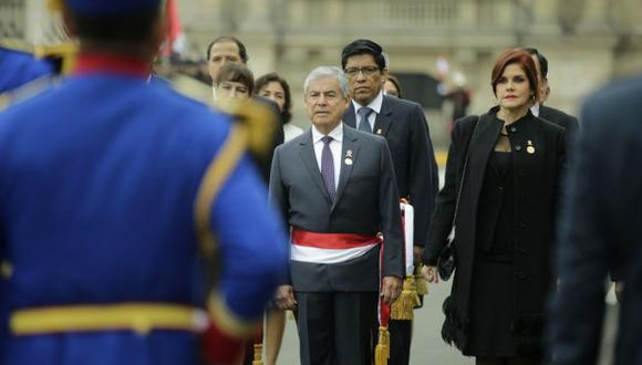El primer ministro César Villanueva mantiene la misma aprobación que en julio: 19%. (Foto: Presidencia)