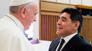 Papa Francisco recordó a Diego Maradona: “Fue un gran campeón, pero también un hombre frágil”