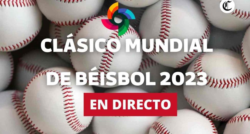 Horario de los partidos del Clásico Mundial de Béisbol? Cronograma y