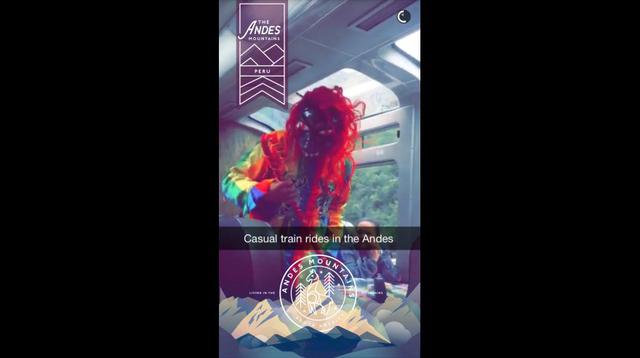 Machu Picchu entre los videos de viajeros que presentó Snapchat - 10