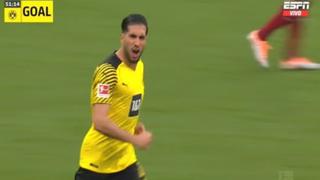 Emre Can marcó de penal el descuento de Borussia Dortmund frente a Bayer Múnich | VIDEO