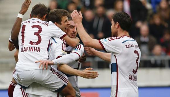Bayern Múnich venció 3-1 a Hannover por la Bundesliga (VIDEO)