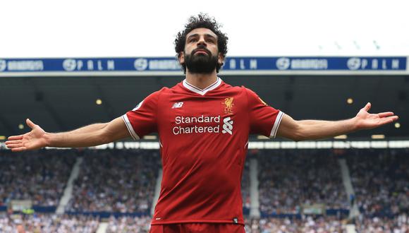 Mohamed Salah y una oportunidad de oro. (Foto: AFP)