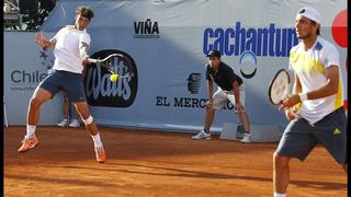 FOTOS: Rafael Nadal volvió a ganar en partido de dobles en torneo de Viña del Mar