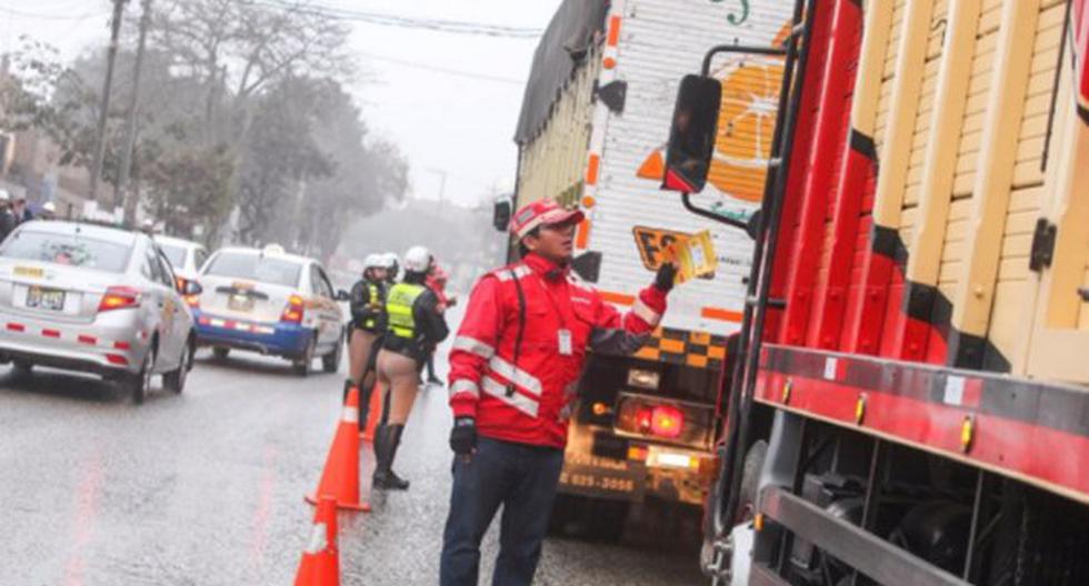 Desde jueves restringirán ingreso de camiones pesados a Carretera Central. (Foto: Andina)