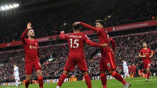 Liverpool apabulló a Brentford por la jornada 22 de la Premier League