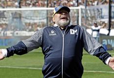 Diego Maradona: hinchas de Gimnasia realizaron banderazo para pedirle al estratega que se quede | VIDEO