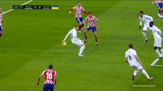 ¿Era penal? Atlético reclamó una mano de Valverde en el área del Real Madrid | VIDEO