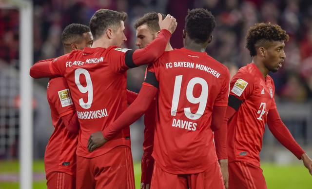 Estas fueron las mejores imágenes del duelo entre Bayern Múnich vs. Paderborn por la jornada 23 de la Bundesliga. AFP / Guenter SCHIFFMANN
