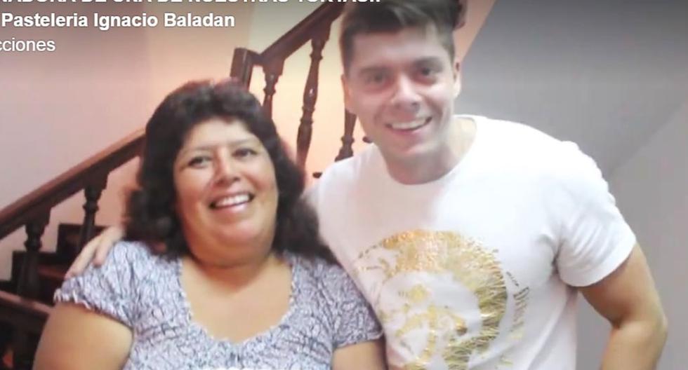 Ignacio Baladán en tu casa por el Día de la Madre. (Foto: Facebook Oficial)