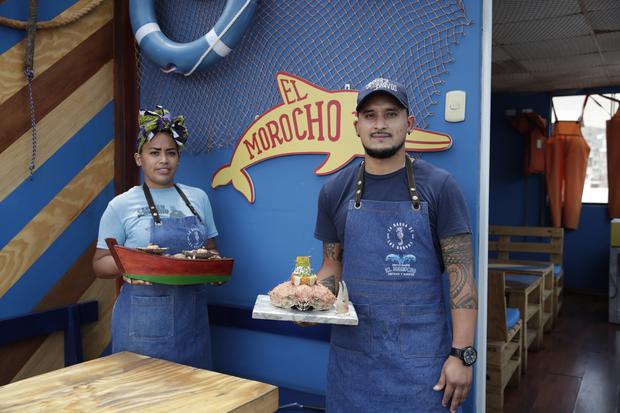 Fiama and Jonathan Guardia, owners of El Morocho.  (Photo: Renzo Salazar / GEC)