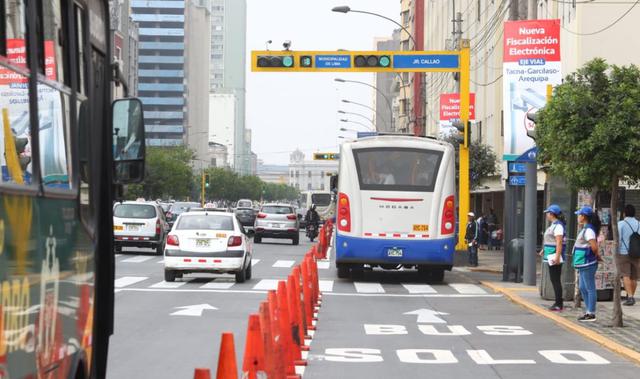 Próximamente este sistema será implementado en los otros corredores. (Foto: Alessandro Currarino)