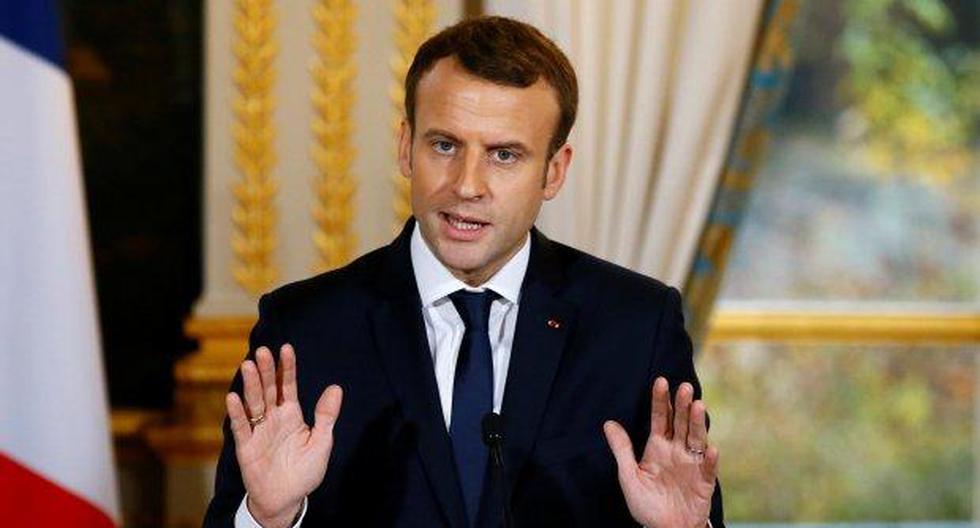 En su mensaje, publicado en su cuenta oficial en francés e italiano, Macron expresó igualmente sus condolencias a las víctimas, a sus allegados \"y a toda la población italiana\". (Foto: EFE)