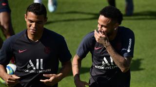 Thiago Silva aliviado por permanencia de Neymar: "Gracias a Dios se quedó en el PSG"