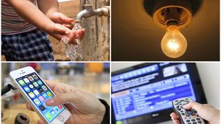 Agua, luz, telefonía, TV paga e Internet: ¿Qué servicios están fraccionando el pago de sus recibos?