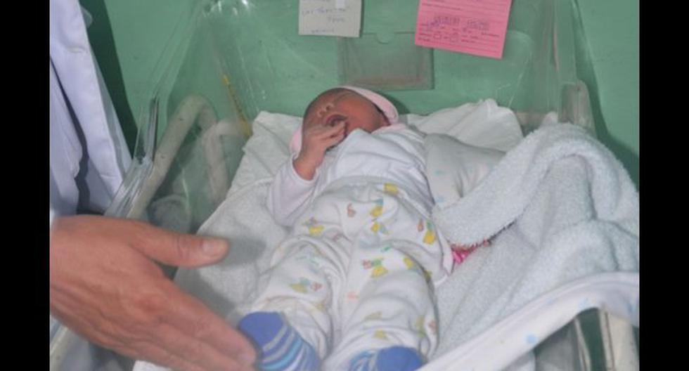 Bebé fue rescatado. (Foto: Andina/Difusión)