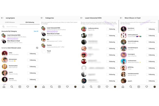 Así es como Instagram te dirá a cuáles usuarios seguir y cuáles no. (Foto: @wongmjane)
