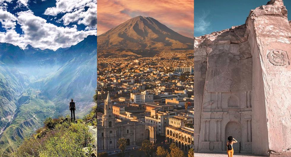 Arequipa, conocida como la Ciudad Blanca, cuenta con diversos atractivos turísticos que reúnen lo mejor de los Andes y la costa.
(Fotos: IG @peruhop, IG @enigmaperu, IG @letsenjoyperu)