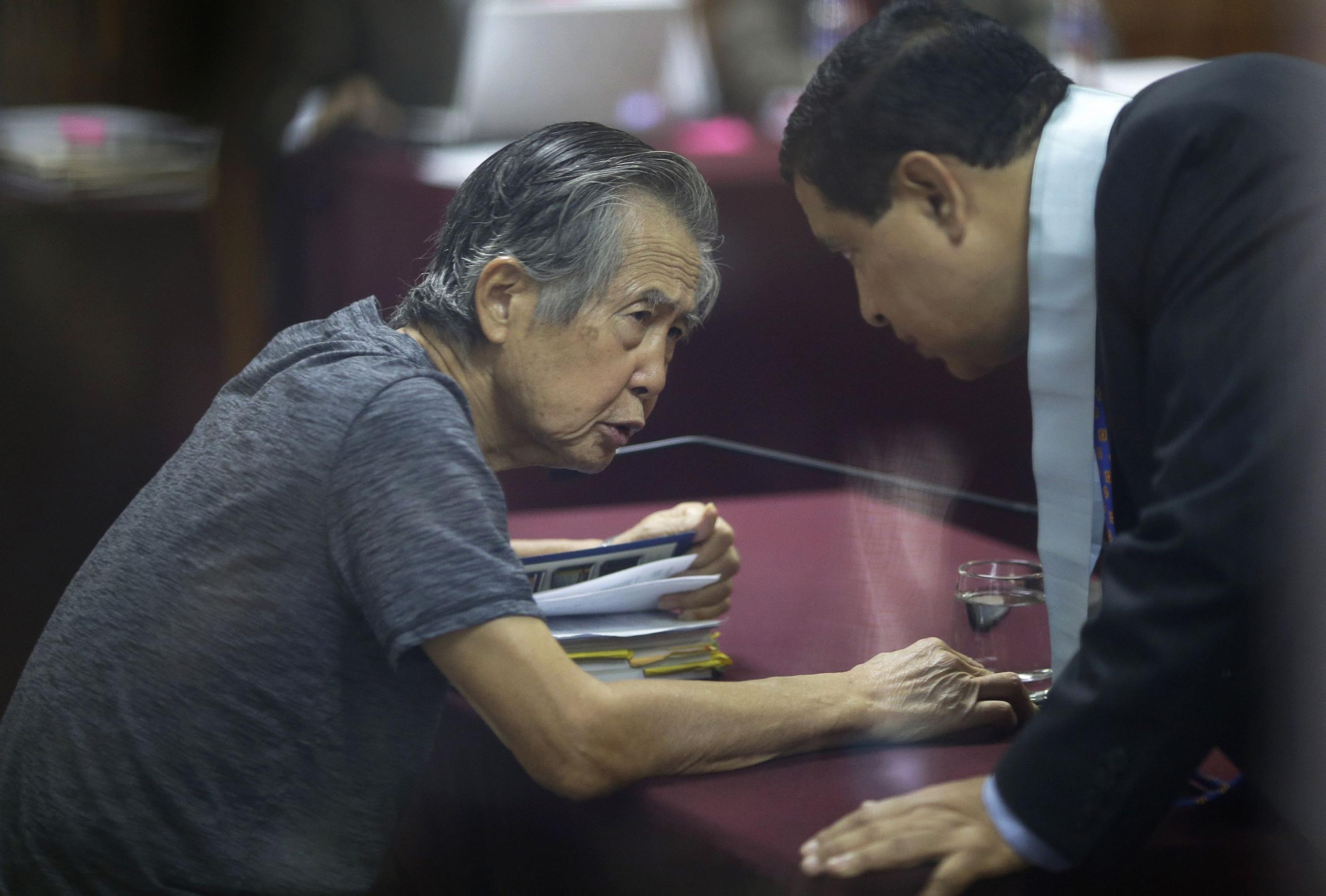 En agosto del 2016, la Sala Permanente de la Corte Suprema, en ese entonces presidida por Javier Villa Stein, absolvió a Alberto Fujimori por el Caso Diarios Chicha. (Foto: AP)