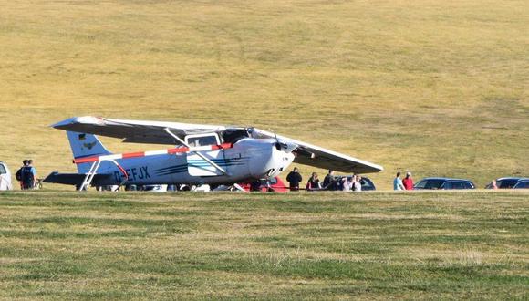 Alemania: Al menos tres muertos al estrellarse un avión Cessna contra multitud en Hesse | Wasserkuppe. (EFE).