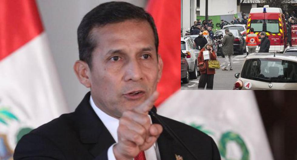 Ollanta Humala expresó su solidaridad por el atentado en París. (Foto: Medios)