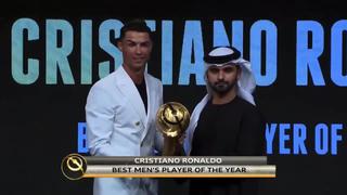 Cristiano Ronaldo se quedó con el premio a Mejor Jugador de los Globe Soccer Awards | VIDEO