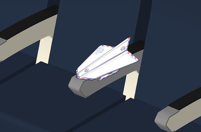 Apoya tus brazos cómodamente en el avión con Soarigami - 3